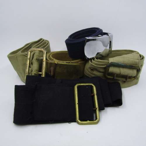 Belts & Buckles Lot of 5 Military and Police belts for sale in Cape